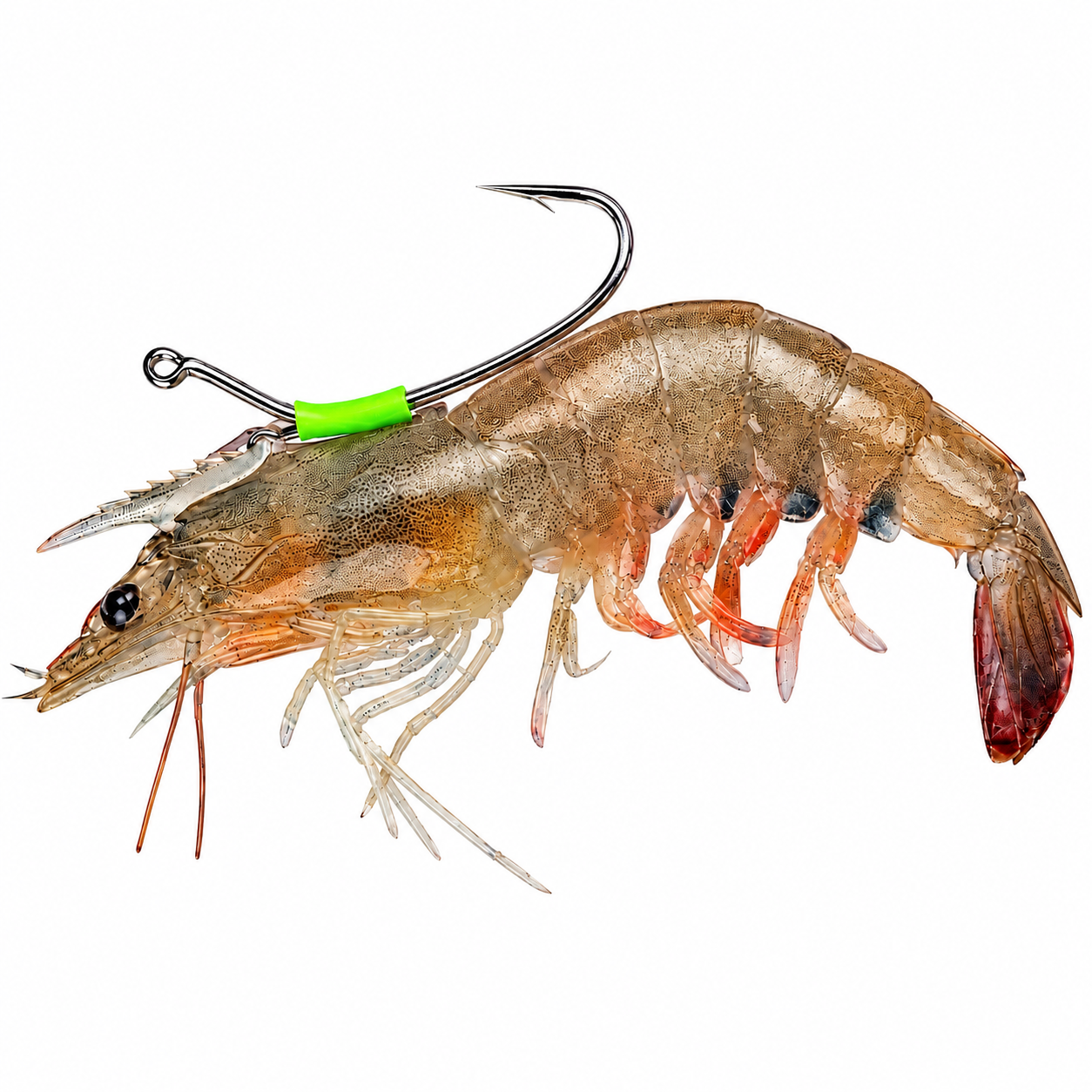 Nocti-Glow Shrimp Hooks